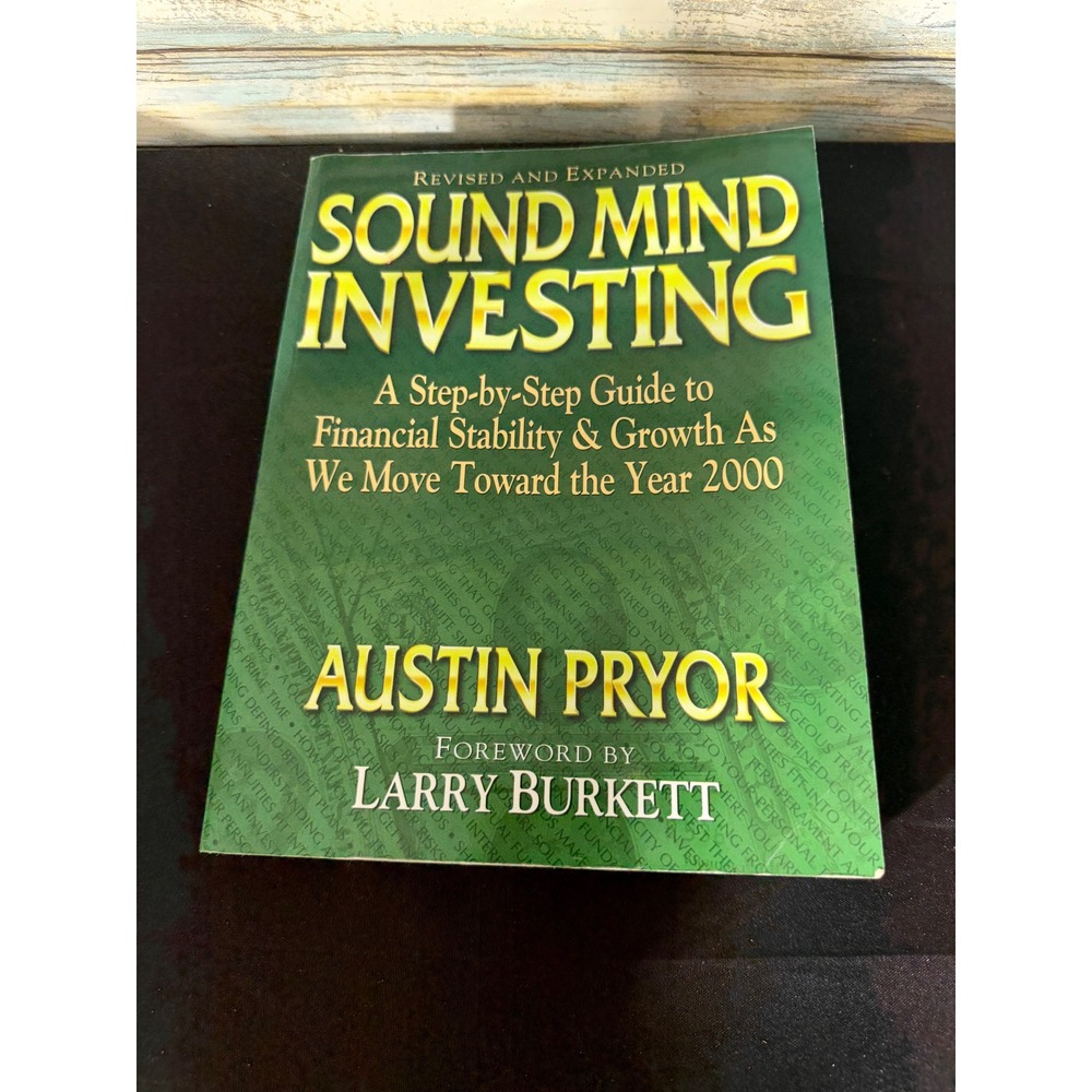 Austin Pryor Sound Mind Investing‎ Paperback Green Excellent Revised Expanded